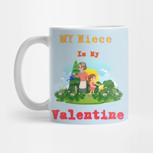 Niece's Joy Tee: Spread Happiness with Your Niece this Valentine's Day Mug